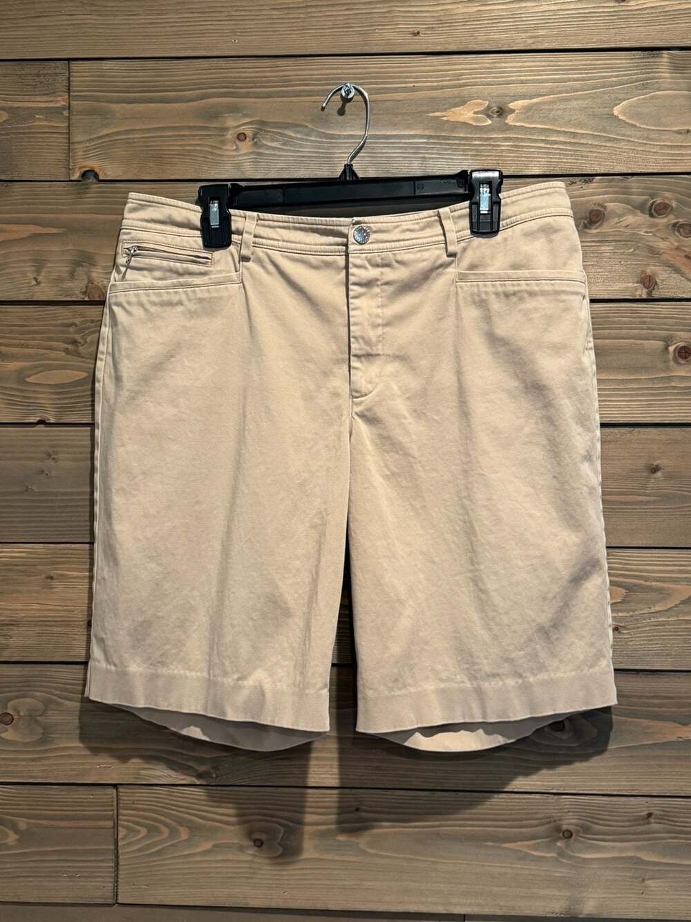 Lauren Ralph Lauren Khaki Bermuda Chino Shorts Size 12